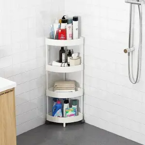Organizador esquinero de baño