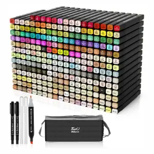 Caja De Marcadores Plumones  120 pcs