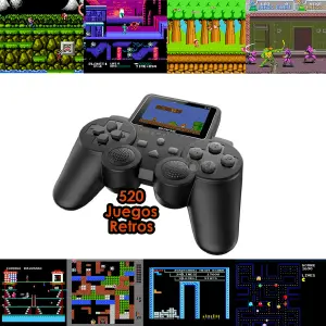 Consola Mini Juego Arcade Portátil 520