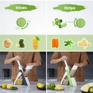 PICADOR CORTADOR VERDURAS FRUTAS RAYADOR