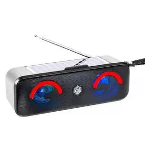 Parlante Panel Solar Bluetooth MEC-118