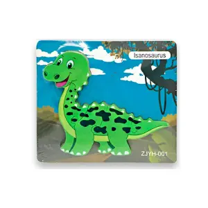 Rompecabezas Didáctico Dinosaurio Multic
