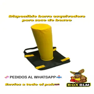 barra esquivadora para saco de boxeo