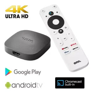 Tv Box Watch Onn Streaming 4KGoogle Tv