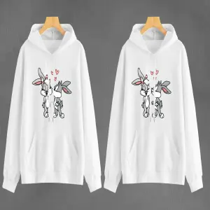 Buzo, Buso Hoodie Bugs Bunny y Lola