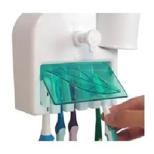 Dispensador  de crema dental 5 cepillos