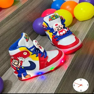BOTA MARIO BROS LUCES KIDS