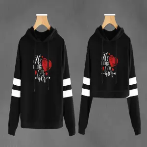 Buzo, Saco Hoodie Parejas corazon frase
