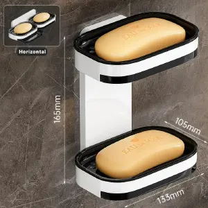 Soporte elegante de pared para jabón