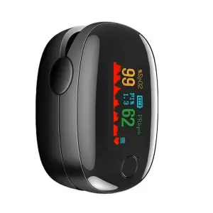Oxímetro De Dedo De Pulso Ritmo Cardiaco