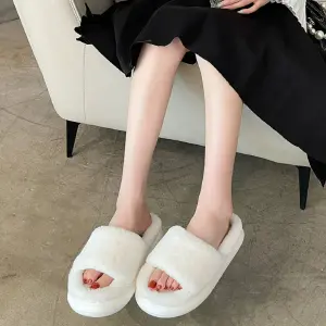 Pantuflas Plataforma Suave Antideslizant