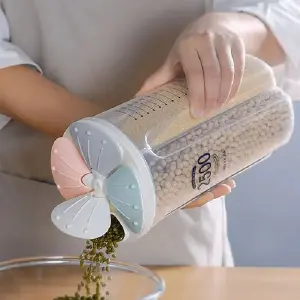Tarro Organizador Para Granos De Cocina