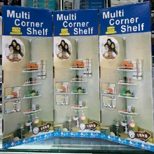 Organizador de Baño Esquinero Ajustable: ¡Maximiza tu Espacio! - Organizador Baño Esquinero Ajustable