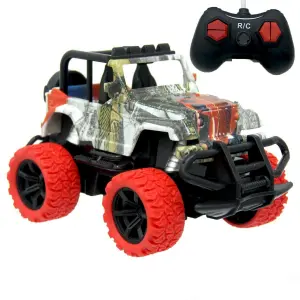 Carro Control Remoto Recargable 4x4 Jeep