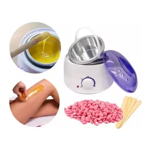 Olla Para Cera Depilatoria + Cera Perlas