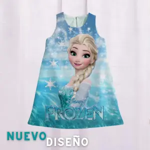 Vestido elsa - libre soy