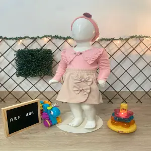 falda caqui 228