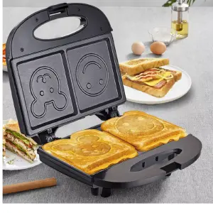 Sandwichera Tostadora Panes Con Figuras