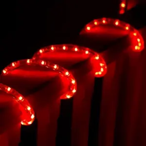manguera 10 metros navidad  rojo