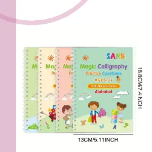 Cuadernos Mágicos Reutilizable Niños