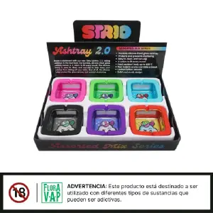 Strio Ashtray 2.0 Glass + Silicone