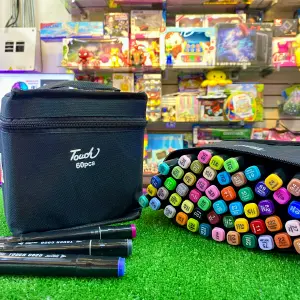 Plumones Touch Doble Punta 60 Piezas