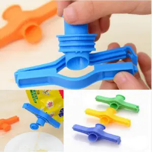Clip sellador bolsa sirve facil x 3