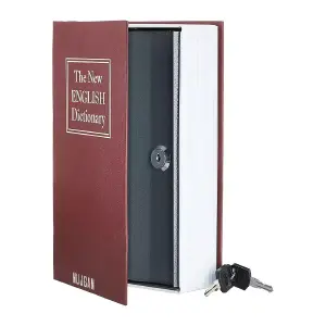 Caja fuerte tipo libro en acero inoxidab