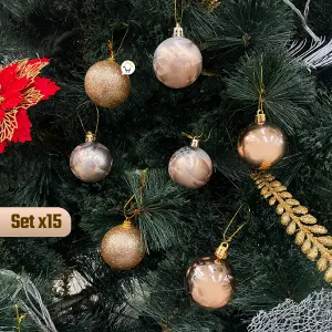Bolas Navideñas X15 Esferas A13648