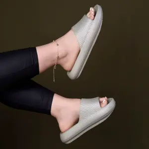 Pantuflas Verde Oliva Mujer Cómodas
