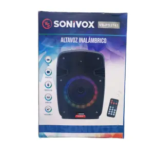 PARLANTE INALAMBRICO SONIVOX VS-PS2741
