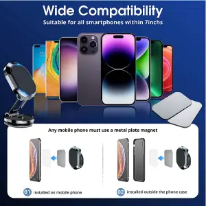 Soporte Porta Celular Magnético Adhesivo: ¡Manos Libres, Máxima Comodidad! - Soporte Porta Celular Magnetico Adhesivo