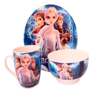 Set X3 Piezas Vajilla Infantil