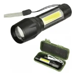 Mini Linterna Led Recargable Luz Zoom La