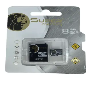 Micro SD 8GB + Adaptador SD