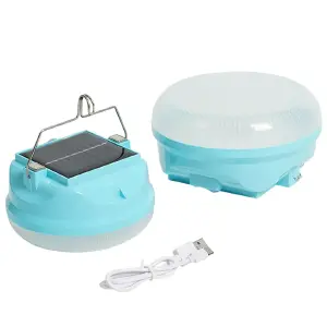 Lampara Luz Solar Recargable Emergencia