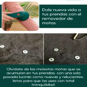 Quita motas eléctrico recargable