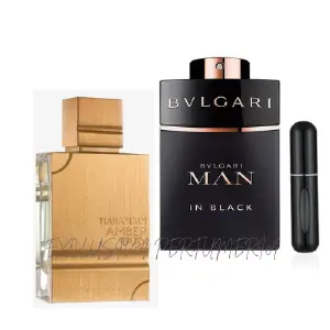 Amber oud+bvlgary man in black+perfumero