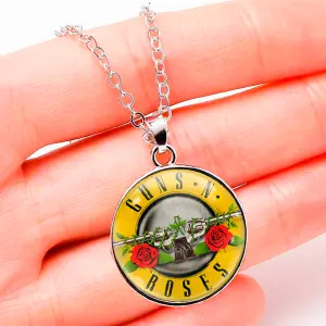Collar Guns N' Roses Rock Musica Unisex