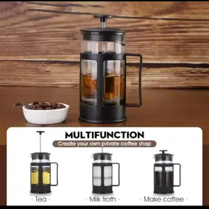 CAFETERA PRENSA FRANCEA 600 ML BOROSILIC