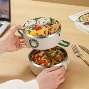 LONCHERA PARA COMIDA 2 EN 1