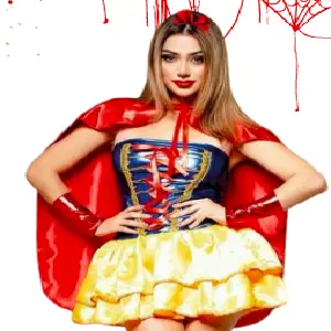 DISFRAZ BLANCA NIEVES HALLOWEN