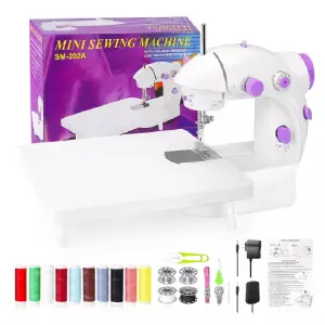 Mini maquina de coser con base