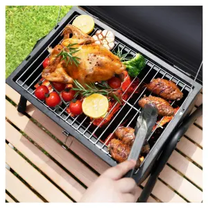 Parrilla De Carbón Plegable Portátil BBQ