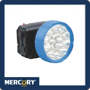 LINTERNA RECARGABLE 15LED TIPO MINERO