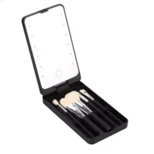 Espejo Luz Led Con Brochas