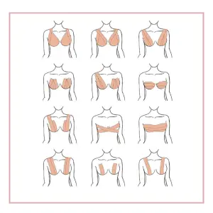 Cinta Adhesiva De Realce Para Busto X5mt