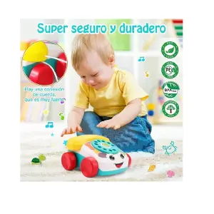 Telefono Didactico Para Niños Cuerda