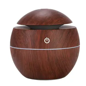 Difusor Aroma Humificador Luz Led Cafe O