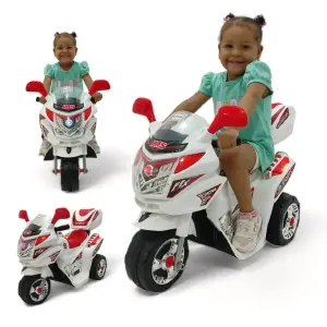 Moto Eléctrica para Niño C051 con Luces